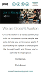 Mobile Screenshot of crossfitawaken.com